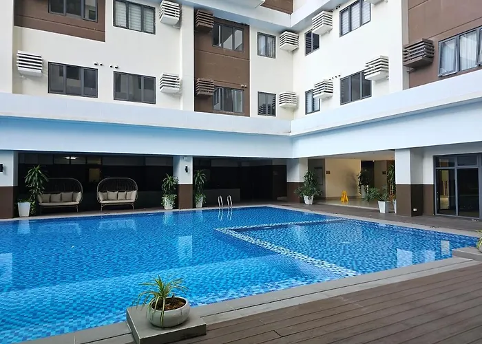 Lägenhet Cozy Luxe With Balcony - Spacious Studio, Near It Park, Fast Wifi, Netflix