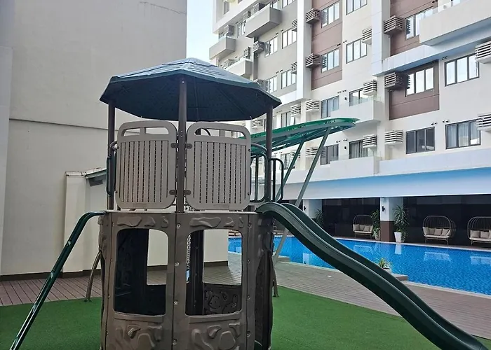 Lägenhet Cozy Luxe With Balcony - Spacious Studio, Near It Park, Fast Wifi, Netflix Cebu